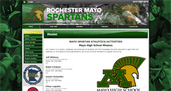 Desktop Screenshot of mayospartans.org
